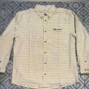 Columbia Men's Yellow Plaid Shirt